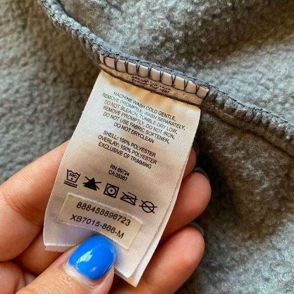 Grey, Columbia kids zip up jacket - Picture 6 of 7